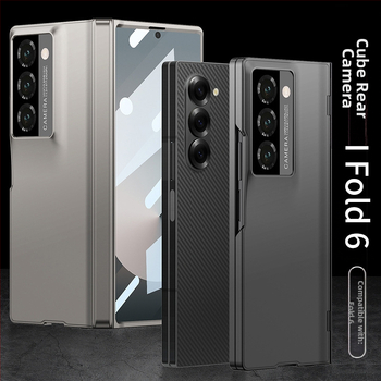GKK husă Samsung Z Fold6 pentru camera din spate, balama magnetică, finisaj mat, rezistentă la căderi, acoperire totală