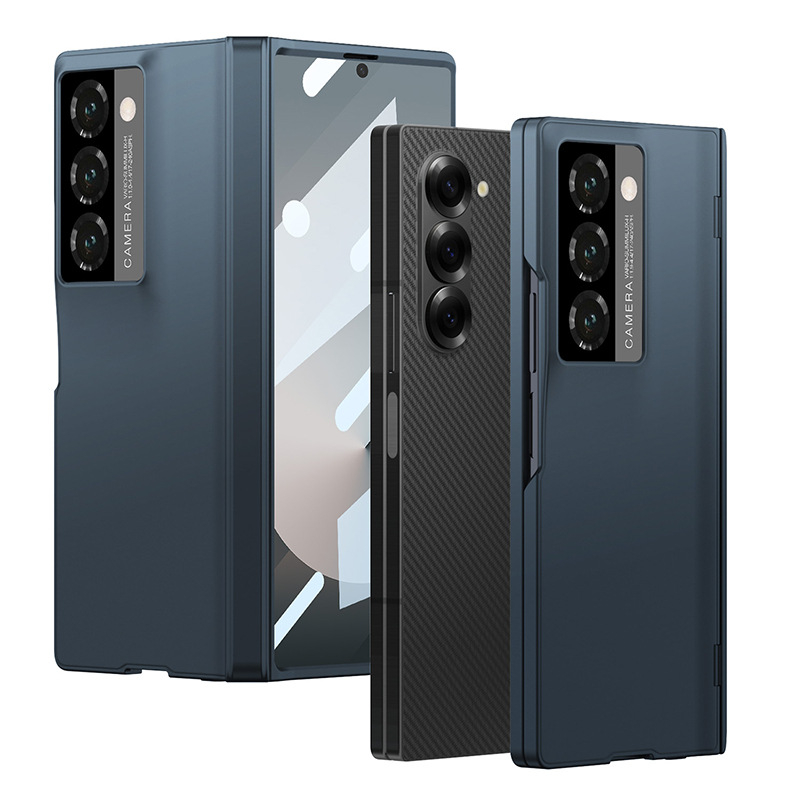 GKK husă Samsung Z Fold6 pentru camera din spate, balama magnetică, finisaj mat, rezistentă la căderi, acoperire totală
