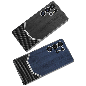 Samsung S25 Ultra / S24 Ultra tālruņa korpuss — mīksts korpuss, minimālistisks stils, matēta virsma, pilna aizsardzība pret kritieniem, PC materiāls