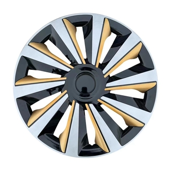 Plastični poklopac središta kotača za felnu, prilagodljiv, kompatibilan s čeličnim felgama, univerzalno