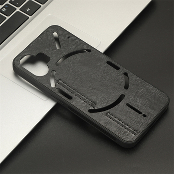 Zadné puzdro pre Nothing Phone 2, PU+PC materiál, vintage štýl s retro kravím vzorom, lisovaná výroba, možnosť prispôsobenia