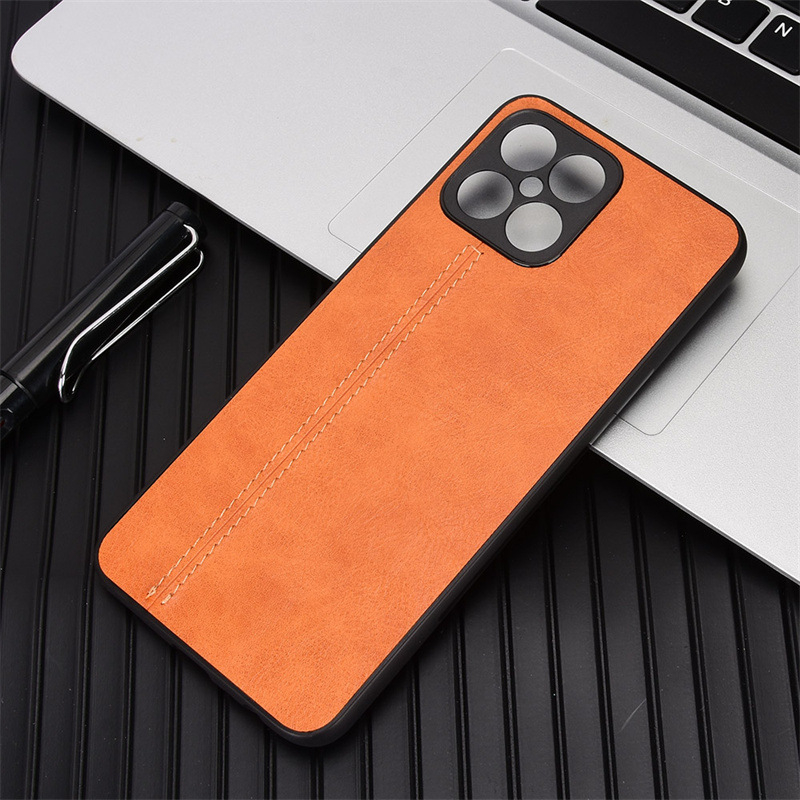 iFace Super tālruņa korpuss – govs raksts, TPU + āda, frēzēšana, pielāgojama, šoksizturīga aizsardzība, der Huawei/Honor X9A, X8, Y71 un Huawei Nova Y90