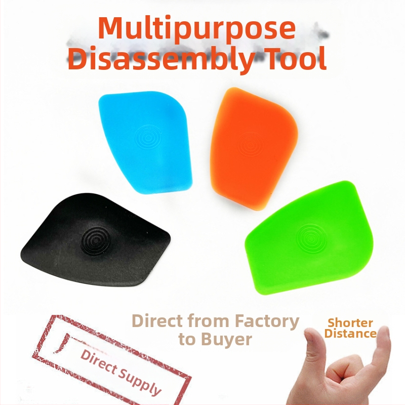 DC001 plastmasas plakanais demontāžas rīks ar diviem plakaniem galiem telekomunikāciju iekārtām