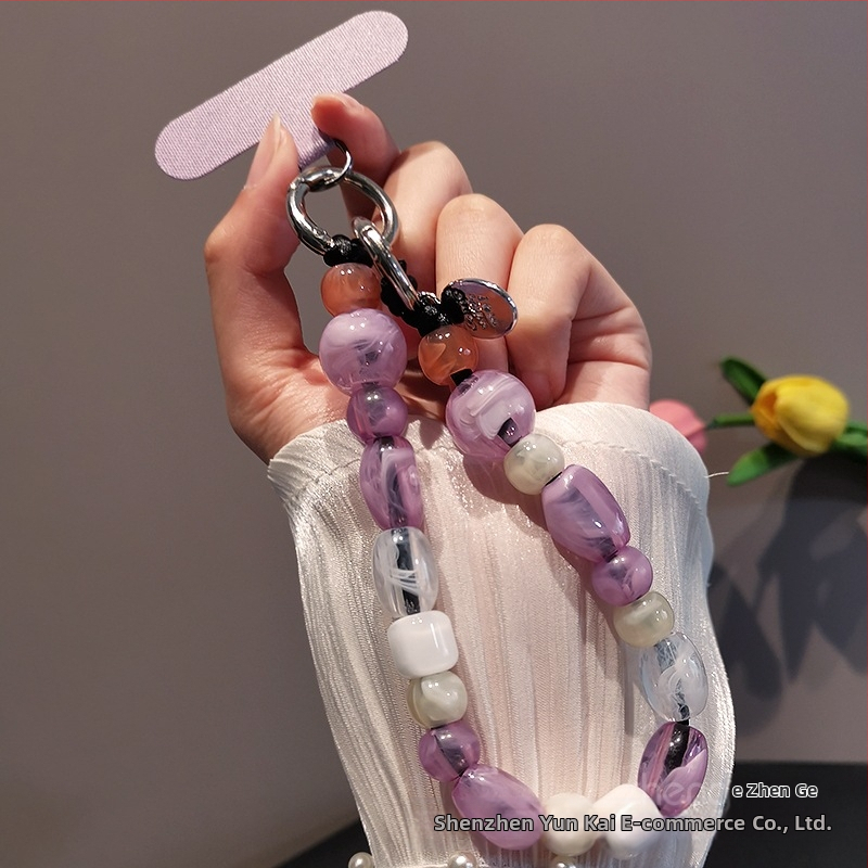 Sieviešu telefona kaklarota ar pērlītēm, rokdarbs, daudzfunkcionāla, ģeometriskais dizains, zīmols Zhenge