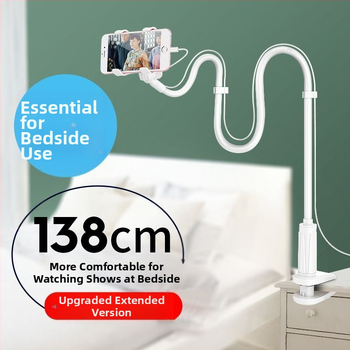 Нависаща стойка за телефон и таблет — метална конструкция, IP стил