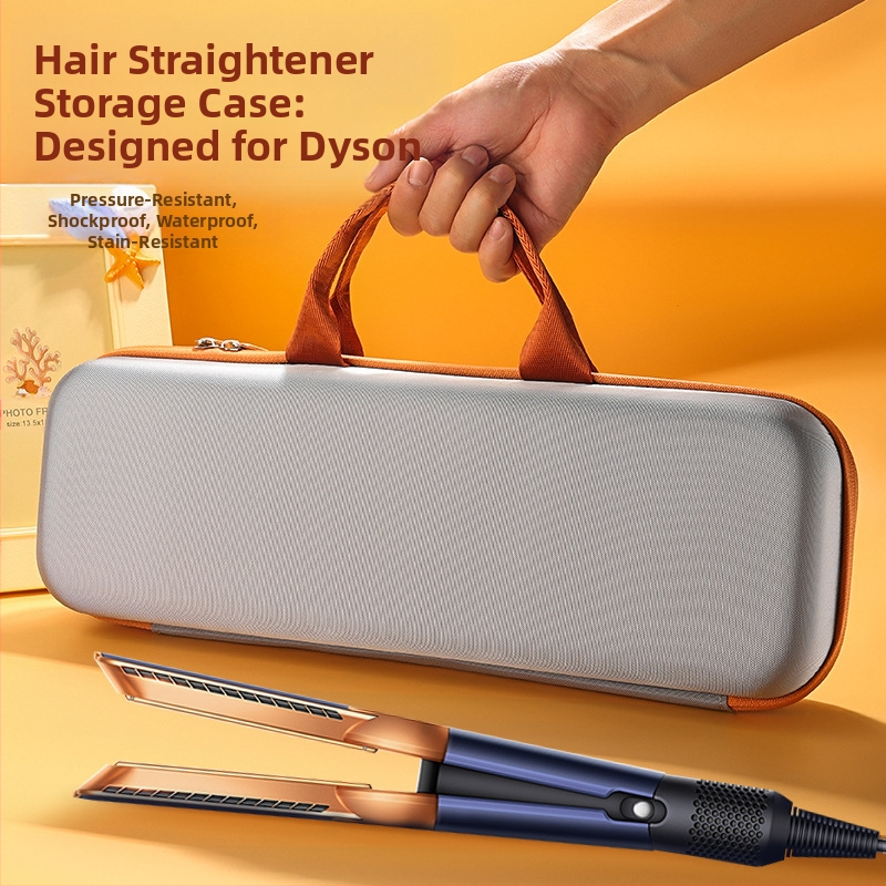 Твърд калъф за Dyson Airstrait HT01 сешоар, водоустойчив, цифрово съхранение, композитен материал