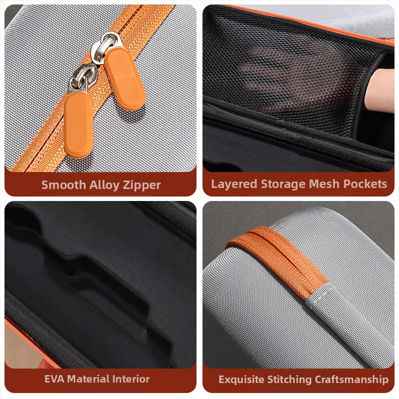 Твърд калъф за Dyson Airstrait HT01 сешоар, водоустойчив, цифрово съхранение, композитен материал