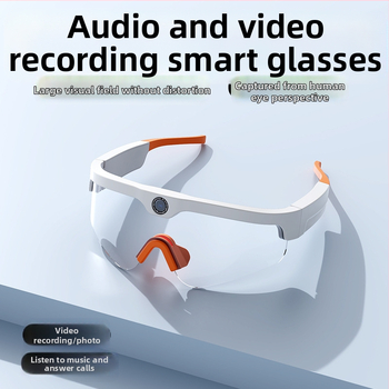 XV15 έξυπνα γυαλιά Bluetooth — κάμερα 8MP, μπαταρία 400mAh, στήριξη στο κεφάλι, κάρτα μνήμης 16–256GB, εμβέλεια Bluetooth 10m+