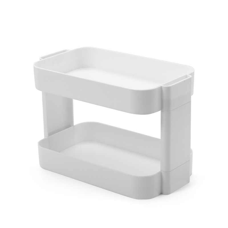 3‑stupanjski stolni spremnik za pohranu, sklopiv, višenamjenski, plastični (bez montaže)