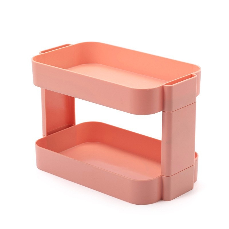 3‑stupanjski stolni spremnik za pohranu, sklopiv, višenamjenski, plastični (bez montaže)