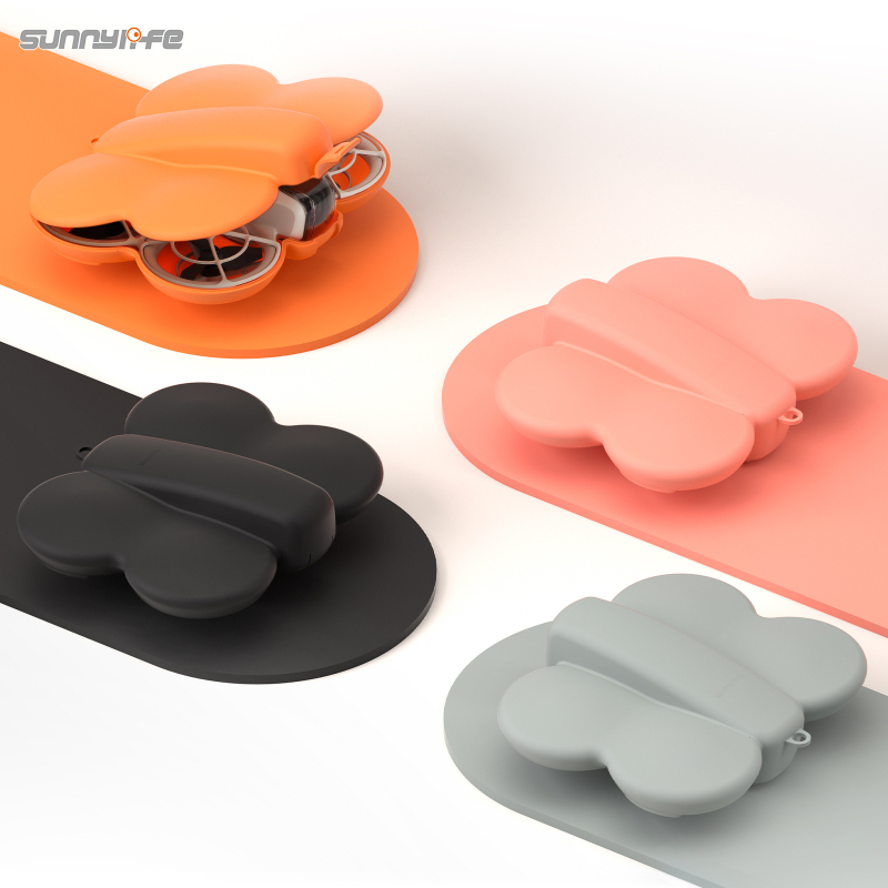 DJI NEO saderīga drona aizsargkaste ar cieta korpusa konstrukciju — plastmasa, nesamontēta, balts iepakojums