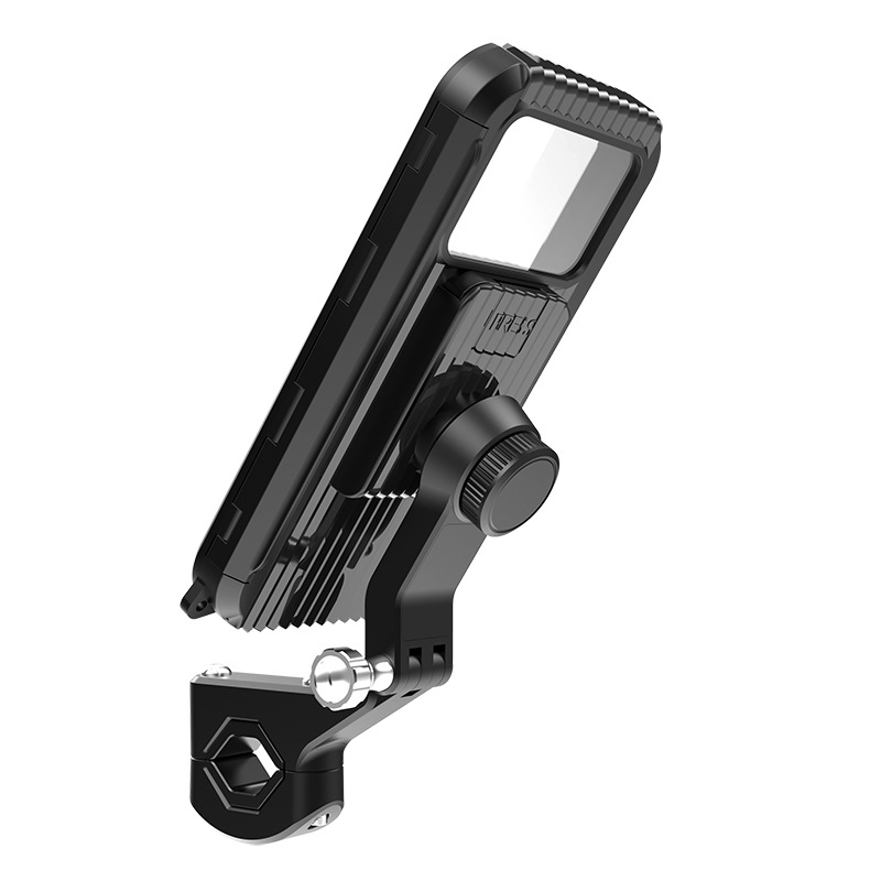 Road Myers nepremokavý držiak telefónu na bicykel, motorku a elektrické vozidlo; Materiál: plast; Univerzálna kompatibilita s mobilnými telefónmi; Možnosť vlastnej značky