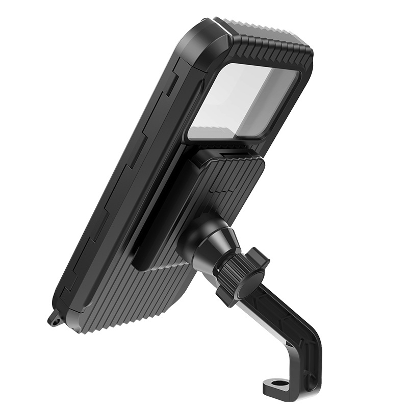 Road Myers nepremokavý držiak telefónu na bicykel, motorku a elektrické vozidlo; Materiál: plast; Univerzálna kompatibilita s mobilnými telefónmi; Možnosť vlastnej značky