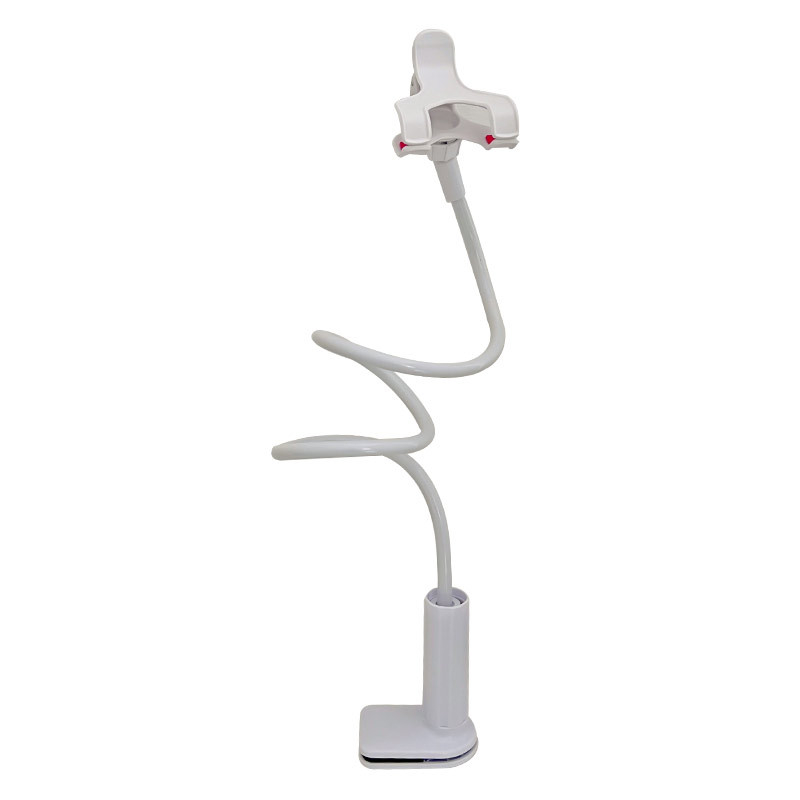 Telefona/tabletes turētājs pie galda malas, regulējams, universāls, plastmasas