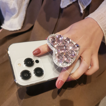 Десктоп държач за телефон с телескопичен дизайн във формата на водна капка, универсална съвместимост, модел Water drop drill love telescopic bracket