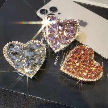 Десктоп държач за телефон с телескопичен дизайн във формата на водна капка, универсална съвместимост, модел Water drop drill love telescopic bracket