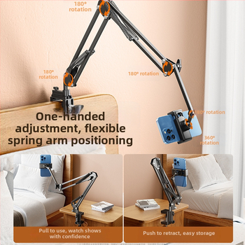 Настолен държач за телефон и таблет — алуминиева конструкция — персонализируем — общ стил