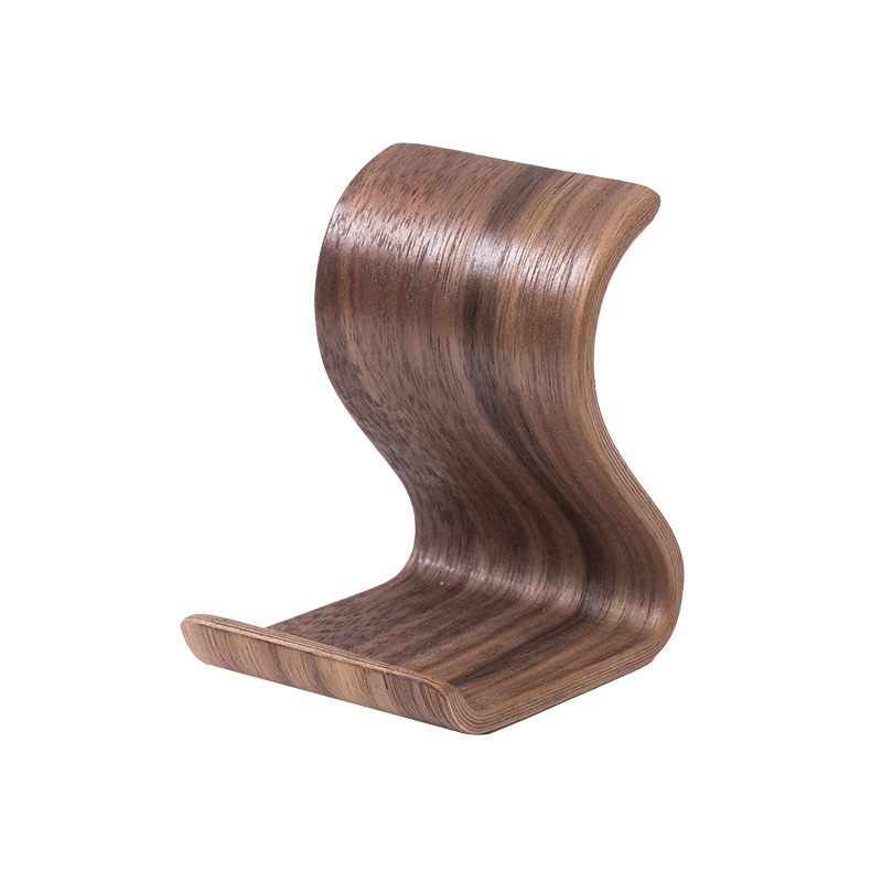 Tömörfa állvány iPhone 16 Pro Max-hoz, univerzális, ütésálló