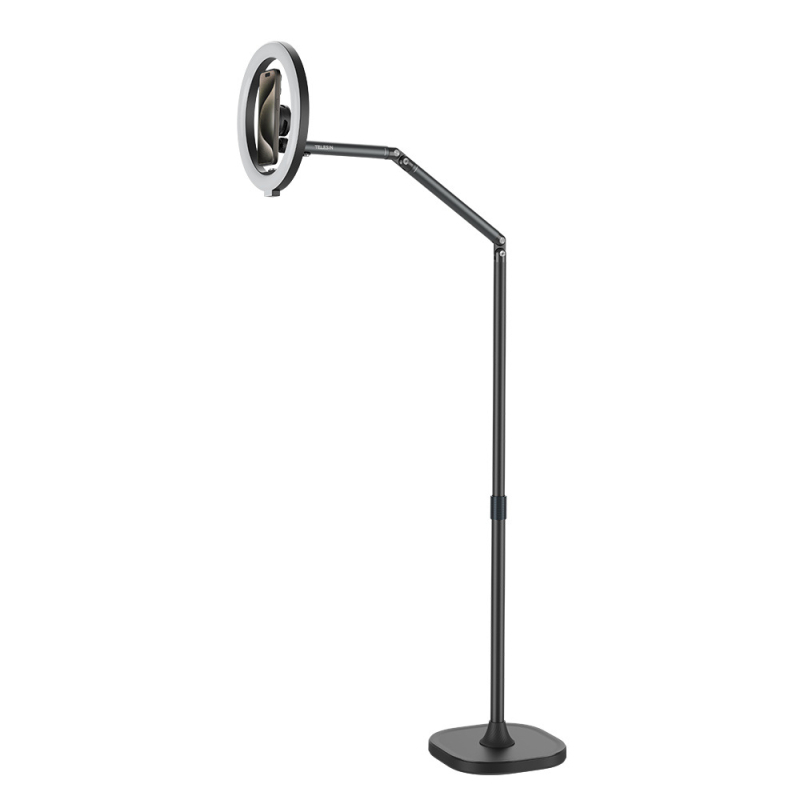 TELESIN Podstavec na telefón pre živé vysielanie s MagSafe — magnetická svorka, hliníková zliatina, univerzálny dizajn