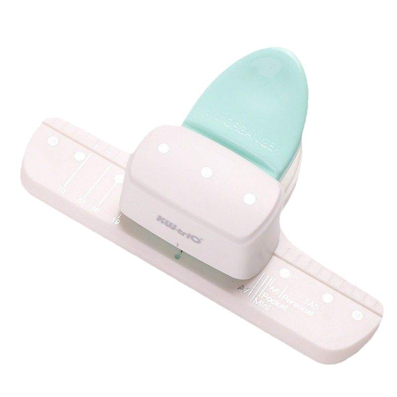 Χειροκίνητος τρυπητήρας σημειωματάριων με 3 τρύπες, 4 mm διάμετρος, μοντέλο 9027, Kw-trio/Kedeyou