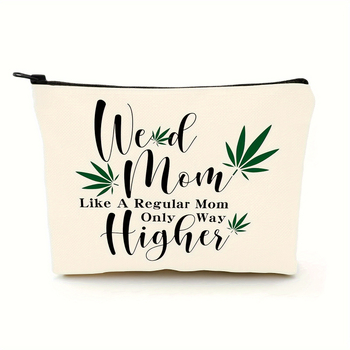 Τσαντάκι από καμβά με φερμουάρ για καλλυντικά και στυλό – φορητός σχεδιασμός, φρέσκο και γλυκό στυλ, οικιακή αποθήκευση για γυναίκες