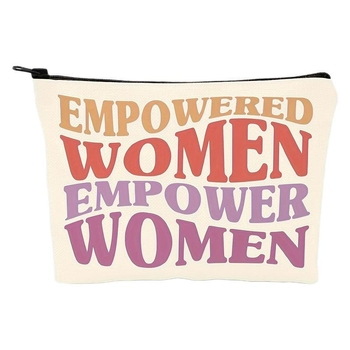 Τσαντάκι από καμβά με φερμουάρ για καλλυντικά και στυλό – φορητός σχεδιασμός, φρέσκο και γλυκό στυλ, οικιακή αποθήκευση για γυναίκες