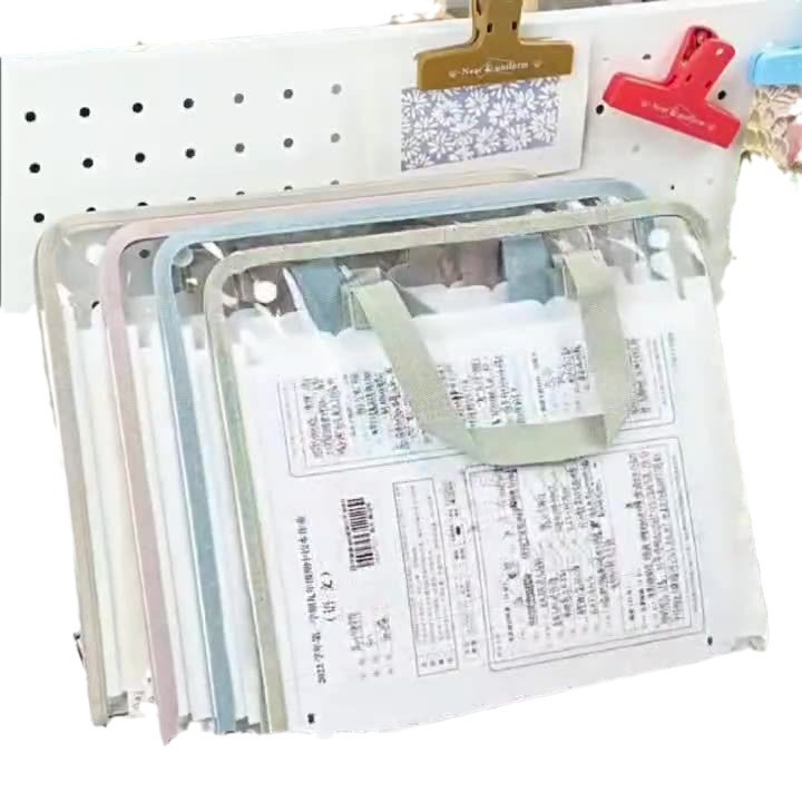 Папка-органайзер с акордеонни отделения и дръжка – Huiyuemei 002, пластмасова, 13 отделения, персонализиране