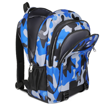 Unisex σακίδιο για ταξίδια, νάιλον, γεωμετρικό μοτίο, χωρητικότητα 20–35 L, πολυεστερική επένδυση, καμπύλο λουρί ώμου