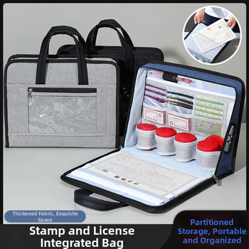 Paidaohui φορητή τσάντα για σφραγίδες και άδειες, για λογιστές και δικηγόρους, ύφασμα, αυτοκίνητο τοποθέτηση, ιαπωνικό στυλ (Μάρκα: Paidaohui; Υλικό: ύφασμα; Λειτουργία: αυτοκινήτου τοποθέτηση; Στυλ: ιαπωνικό)
