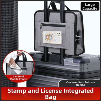 Paidaohui φορητή τσάντα για σφραγίδες και άδειες, για λογιστές και δικηγόρους, ύφασμα, αυτοκίνητο τοποθέτηση, ιαπωνικό στυλ (Μάρκα: Paidaohui; Υλικό: ύφασμα; Λειτουργία: αυτοκινήτου τοποθέτηση; Στυλ: ιαπωνικό)