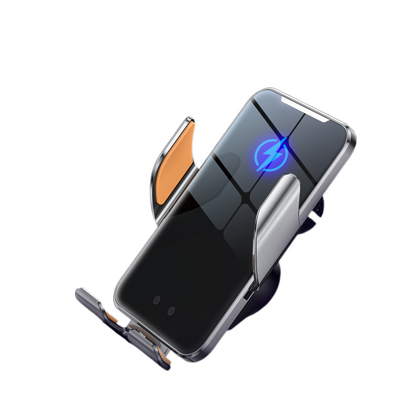 Chiweng βάση κινητού αυτοκινήτου με ασύρματη φόρτιση, εγκατάσταση με βαρύτητα, αυτόματη σύσφιξη, μαγνητική φόρτιση, συμβατή με ταμπλό