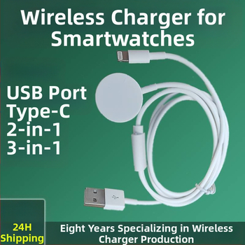 Apple Watch μαγνητικός ασύρματος φορτιστής (MagSafe) – έξοδος 2.5W, QC2.0, καθολικός φορτιστής ρολογιών