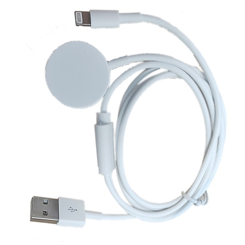 Apple Watch magnētiskais bezvadu lādētājs (MagSafe) – 2.5W izvade, QC2.0, universālais pulksteņa lādētājs