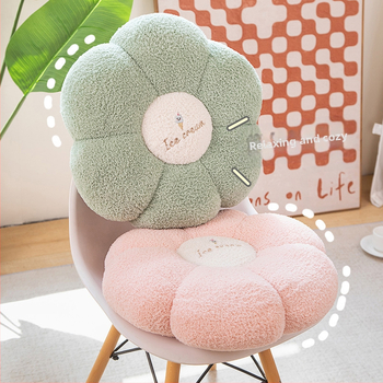 Apvalus tatami futono pagalvė grindims, pliušinis audinys, japoniškas stilius, animacinių personažų raštas, PP medvilnės užpildas