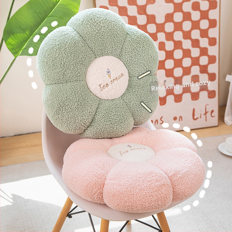 Apvalus tatami futono pagalvė grindims, pliušinis audinys, japoniškas stilius, animacinių personažų raštas, PP medvilnės užpildas