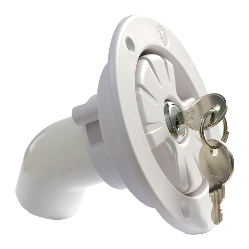 RV gravitációs vízfeltöltő bemenet záróval – RV-hez való vízfeltöltő csatlakozók, There Shun márka, magáncímke elérhető