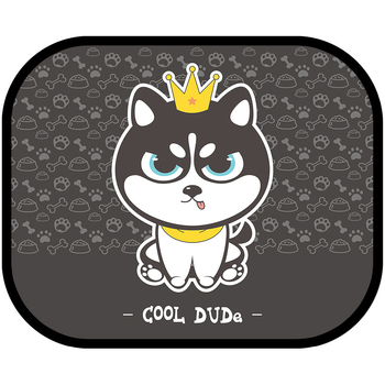 Chenji PVC automobilių šoninio lango saulės skydelis su statiniu priklijimu – universalus, animaciniu stiliumi, modelis N978