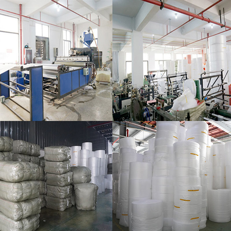 Двуслоен прозрачен балонен филм за опаковки; PE материал, удебелен двустранен филм; балонна обвивка включена; без печат на лого