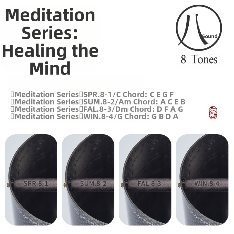 Ветрови звънчета: 9 тона, акорд четири сезона, лечебни звуци, ретро японски дизайн, за външен двор, подвесна украса, подарък