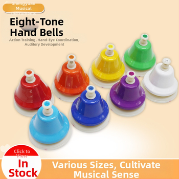 Οκτατονικό Πιεστικό Ρυθμικό Όργανο Orff για Νήπια, Σετ 8 τεμαχίων