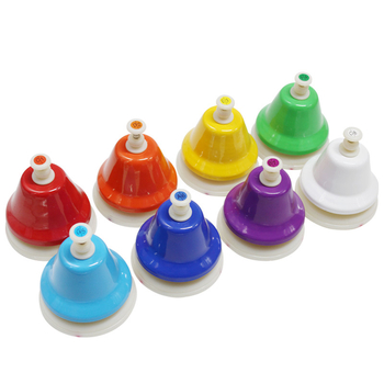 Οκτατονικό Πιεστικό Ρυθμικό Όργανο Orff για Νήπια, Σετ 8 τεμαχίων