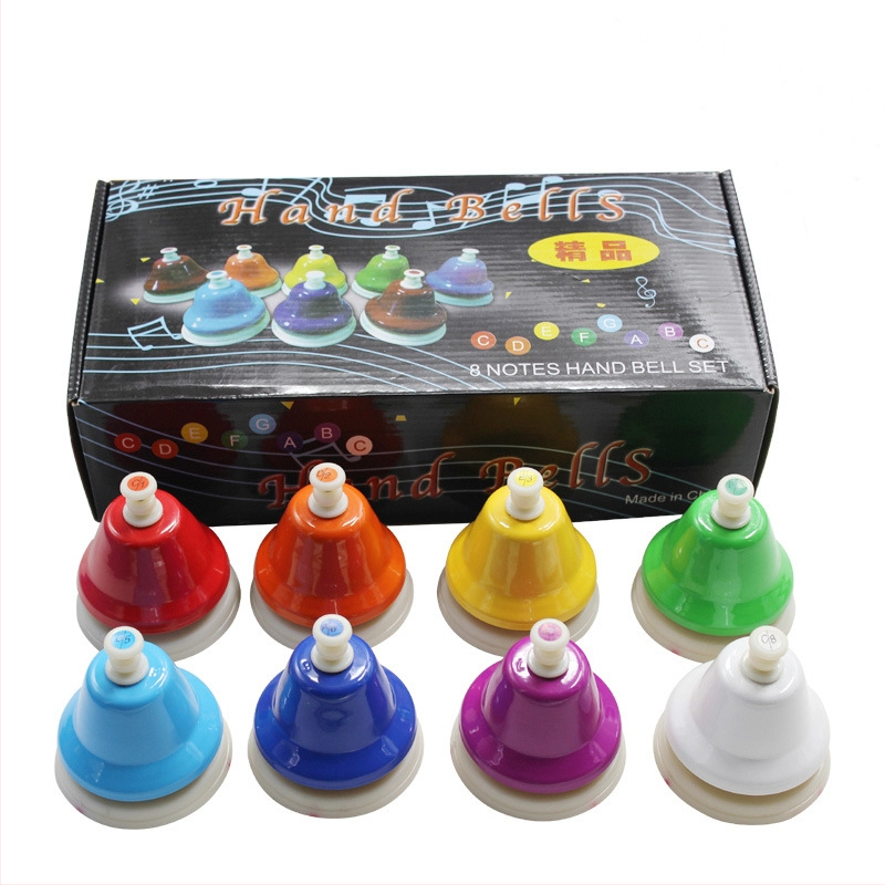 Осемтонен прес часовник – Орфов ударен инструмент за детска градина, комплект от 8 части