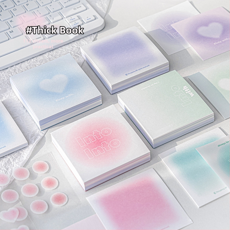 Planwith RosyPosy Soft Blush Мултифункционални бележки – Атмосферни съобщения – Хартия Brick стил – IP: Не