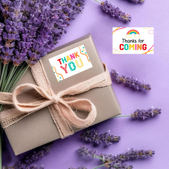 Ačiū už atvykimą kortelė - Dvigubo vario popierius, 50 lapų pakuotėje, Pritaikoma