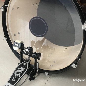 Ενισχυτικό φύλλο για τη μεμβράνη του μπάσο ντράμς, αντιτριβική επικάλυψη, προστασία ποδιού μονής και διπλής χρήσης