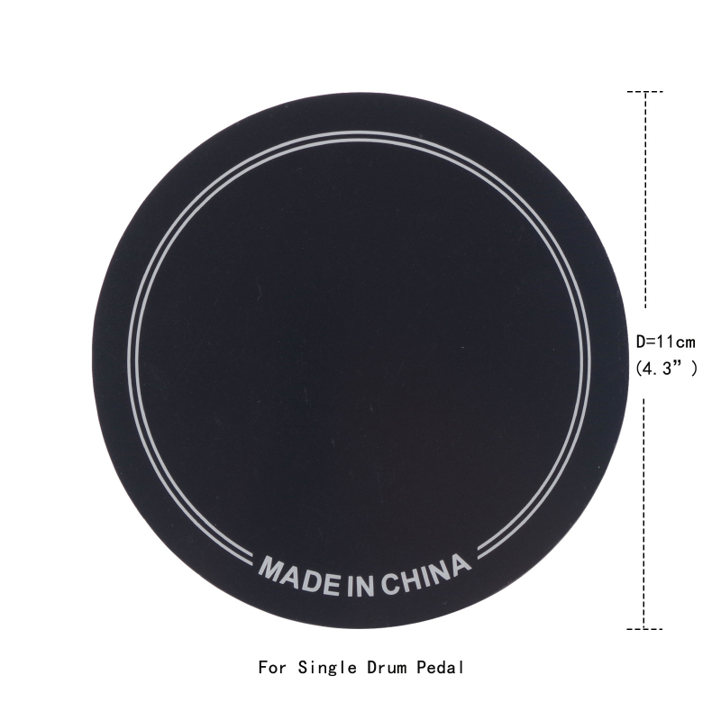 Ενισχυτικό φύλλο για τη μεμβράνη του μπάσο ντράμς, αντιτριβική επικάλυψη, προστασία ποδιού μονής και διπλής χρήσης