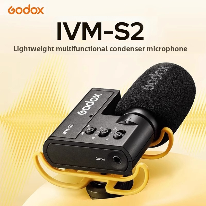 Shotgun μικρόφωνο για ζωντανή μετάδοση, μοντέλο IVM-S2, λήψη σε σχήμα καρδιάς, μπαταρία 1000-1200 mAh, SNR ≥70 dB