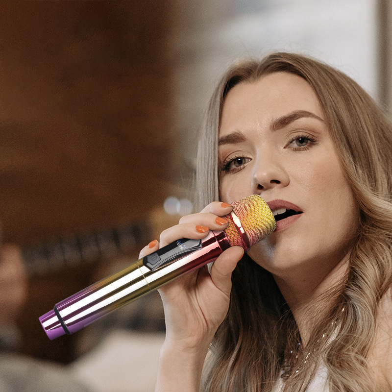 Ασύρματο μικρόφωνο καραόκε για σκηνή, μοντέλο W78, εύρος 100 Hz-20 kHz, SNR >=75 dB, αυτονομία 6-8 ωρών, 2000-4000 mAh μπαταρία