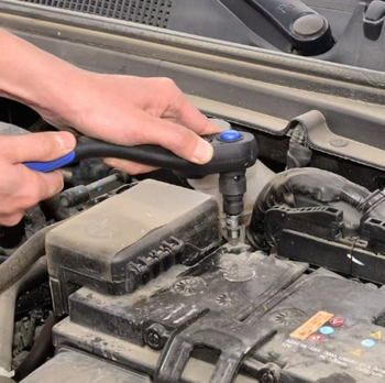 Raktų veržliarakčių rinkinys, 72 dantų, 3 dalys, dviejų krypčių, anglies plienas