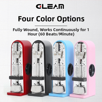 Μηχανικός μετρονόμος για εξετάσεις πιάνου, συμπαγής και ακριβής μικρός μετρονόμος, καθολικός μετρητής ρυθμού για κιθάρα, βιολί και Guzheng — GLEAM